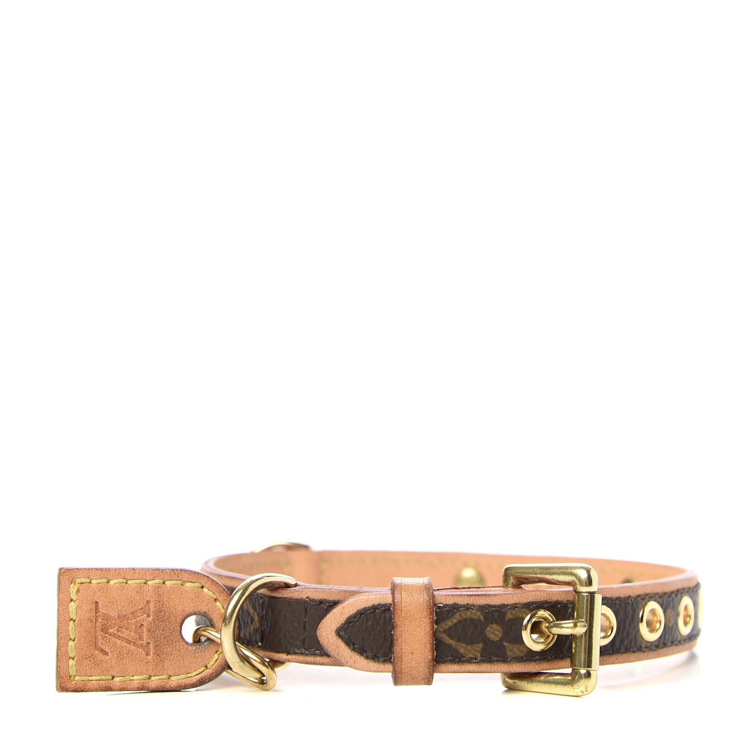 Louis Vuitton Monogram Baxter Dog Collar PM 1 of 5