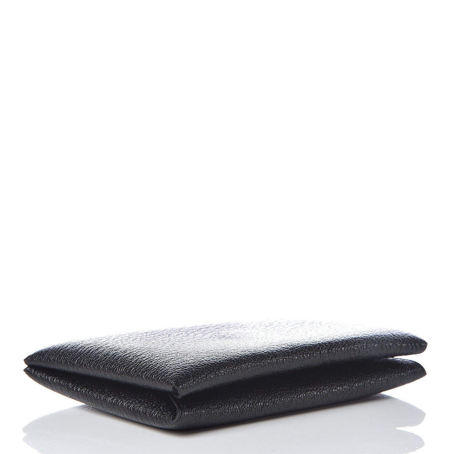 Hermes Chevre Mysore Calvi Card Case Black 4 of 8