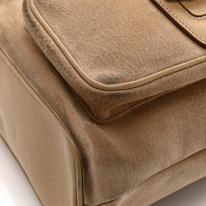 Gucci Suede Bamboo Backpack Beige 14 of 15