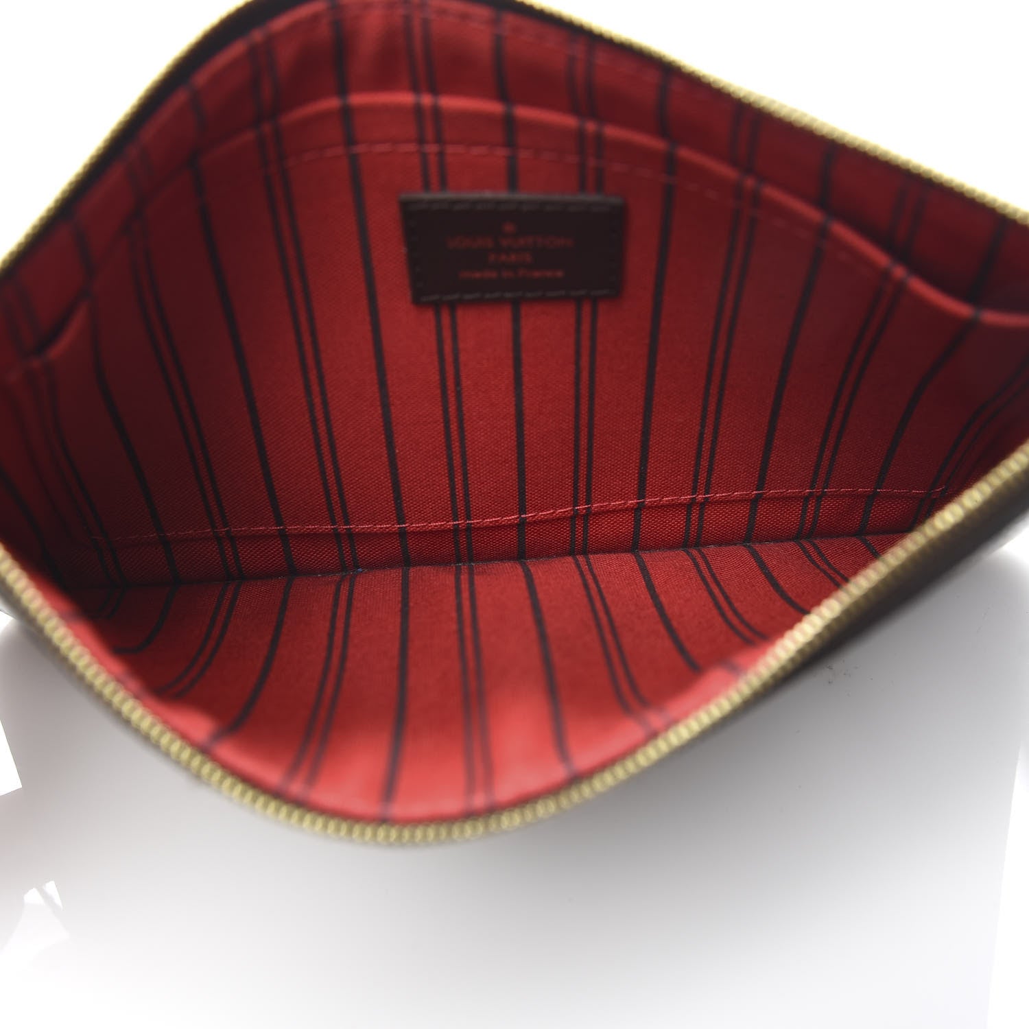 Louis Vuitton Damier Ebene Neverfull MM GM Pochette 5 of 6