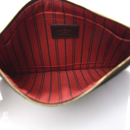 Louis Vuitton Damier Ebene Neverfull MM GM Pochette 5 of 6