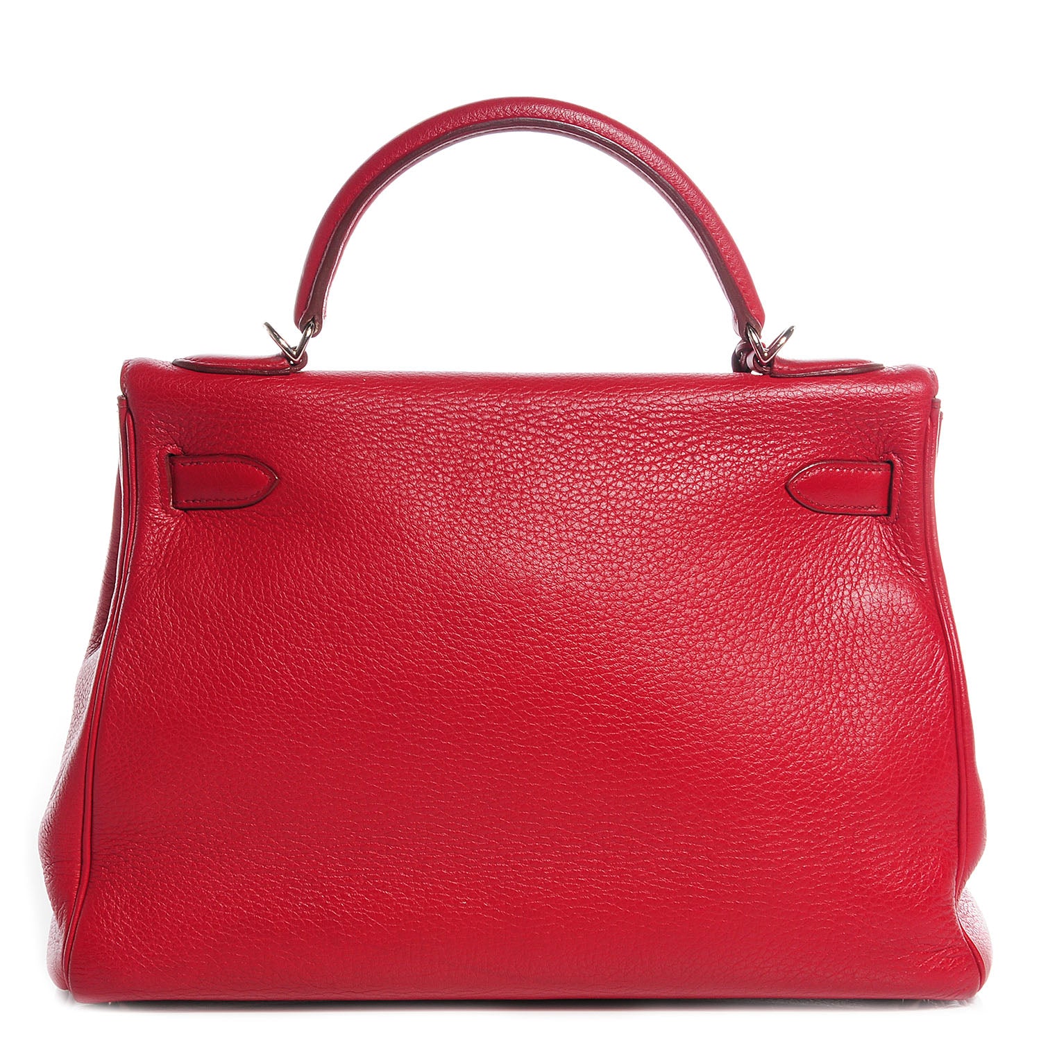 Hermes Taurillon Clemence Kelly Retourne 32 Rouge Garance 5 of 25