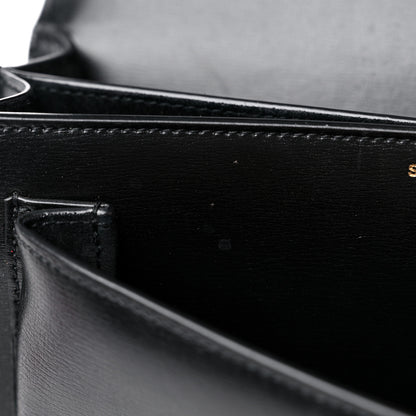 Saint Laurent Calfskin Medium Monogram Sunset Sunset Black 14 of 18