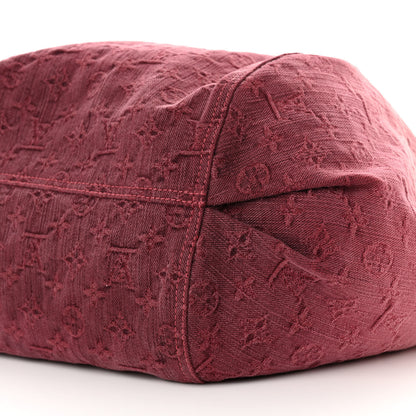 Louis Vuitton Denim Quilted Monogram Sunbeam Rouge Fauviste 10 of 11