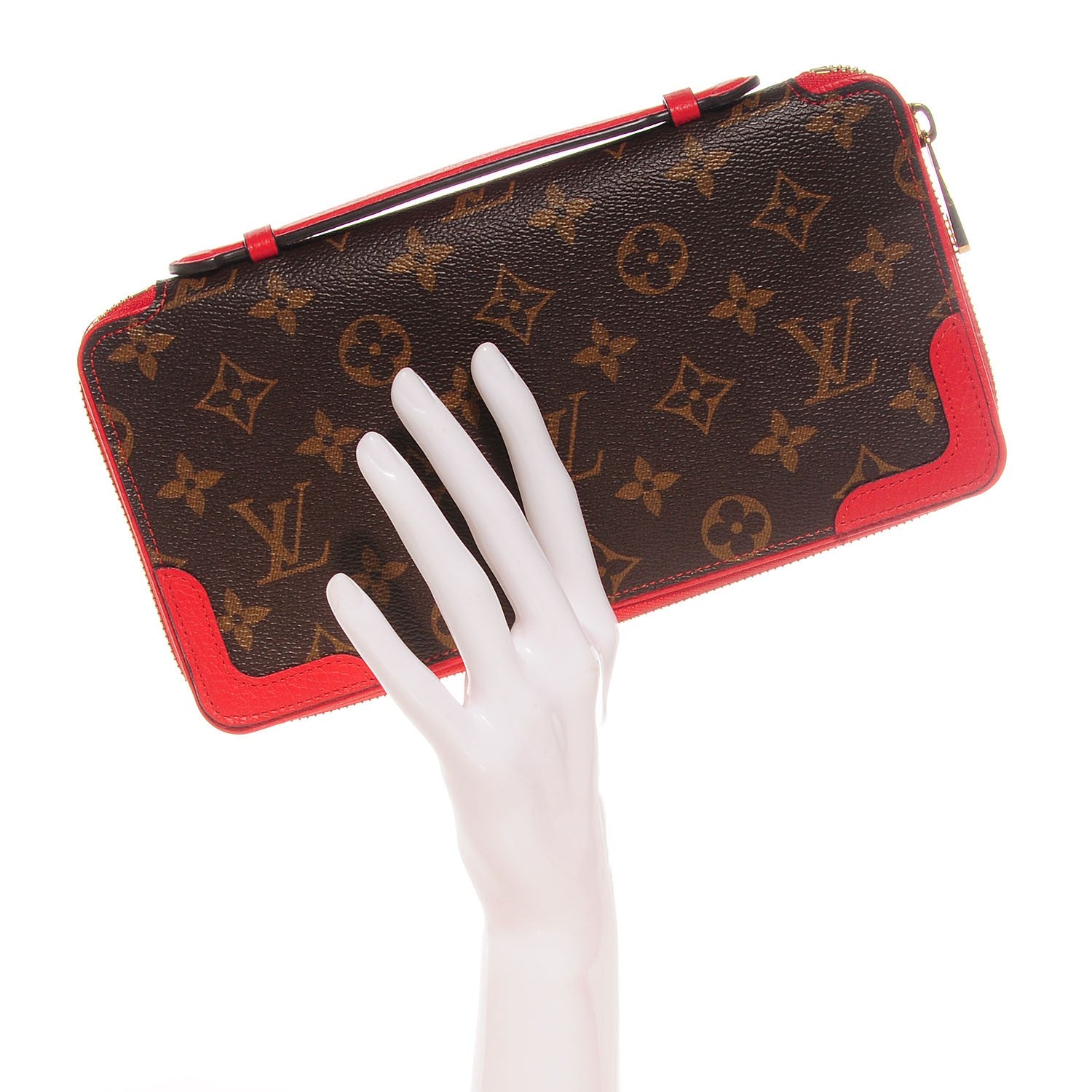 Louis Vuitton Monogram Daily Organizer Red 2 of 9