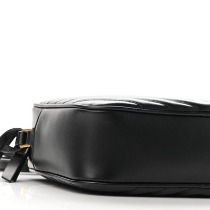 Saint Laurent Calfskin Matelasse Monogram Lou Camera Bag Black 8 of 8