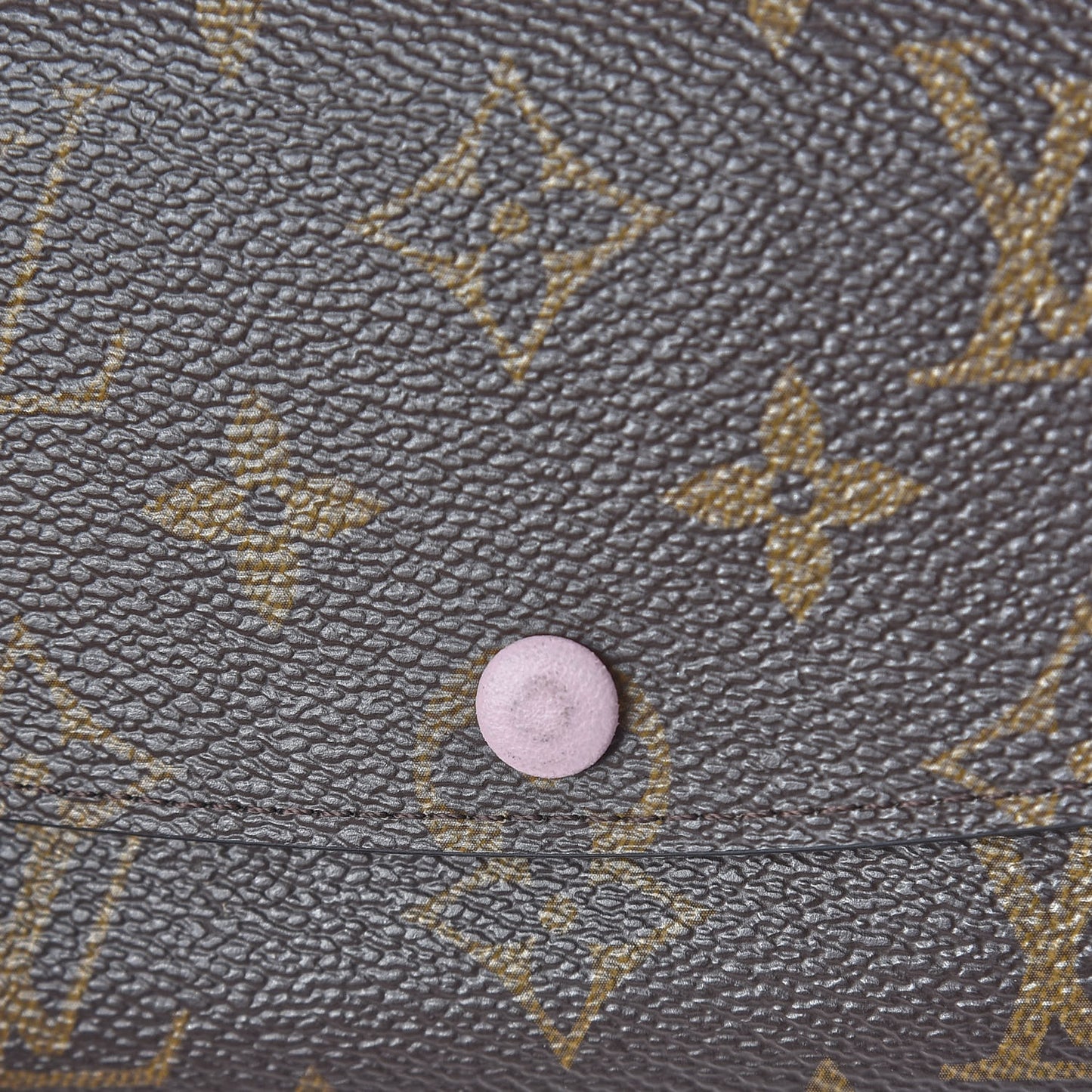 Monogram Emilie Wallet Rose Ballerine