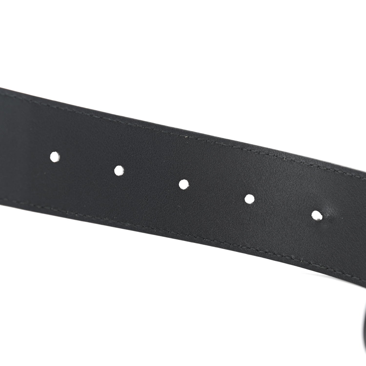 Gucci Calfskin Double G 40mm Belt 80 32 Black 5 of 6