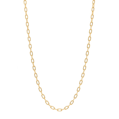 David Yurman 18K Yellow Gold 3mm Madison Three Ring Chain Necklace 1 of 5