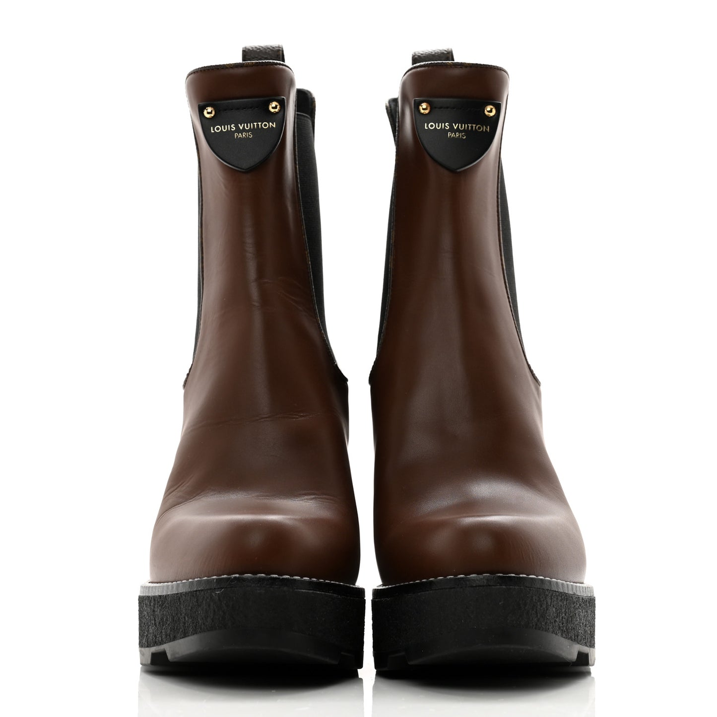 LV BEAUBOURG ANKLE BOOT 41 Cognac