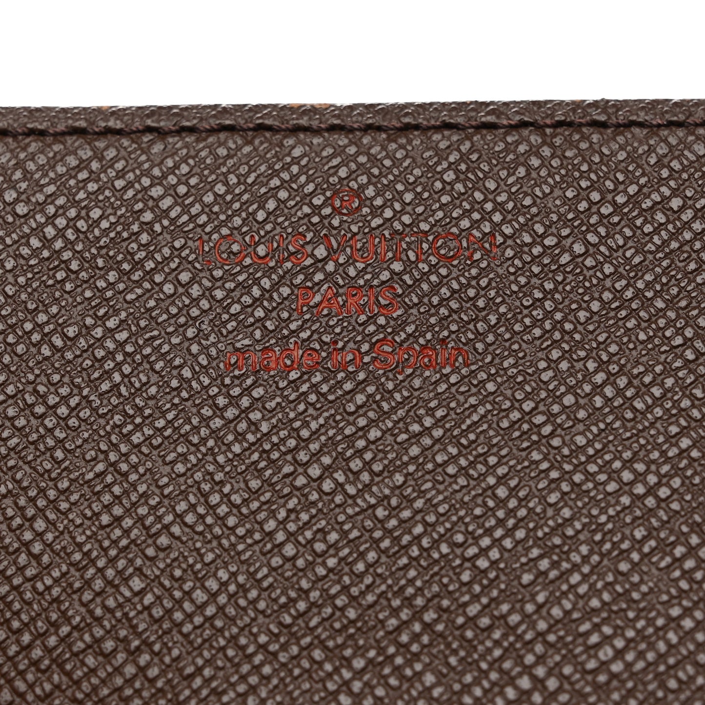 Damier Ebene Business Card Holder