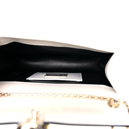 Bulgari Calfskin Serpenti Forever Crossbody Bag Yellow White 5 of 10