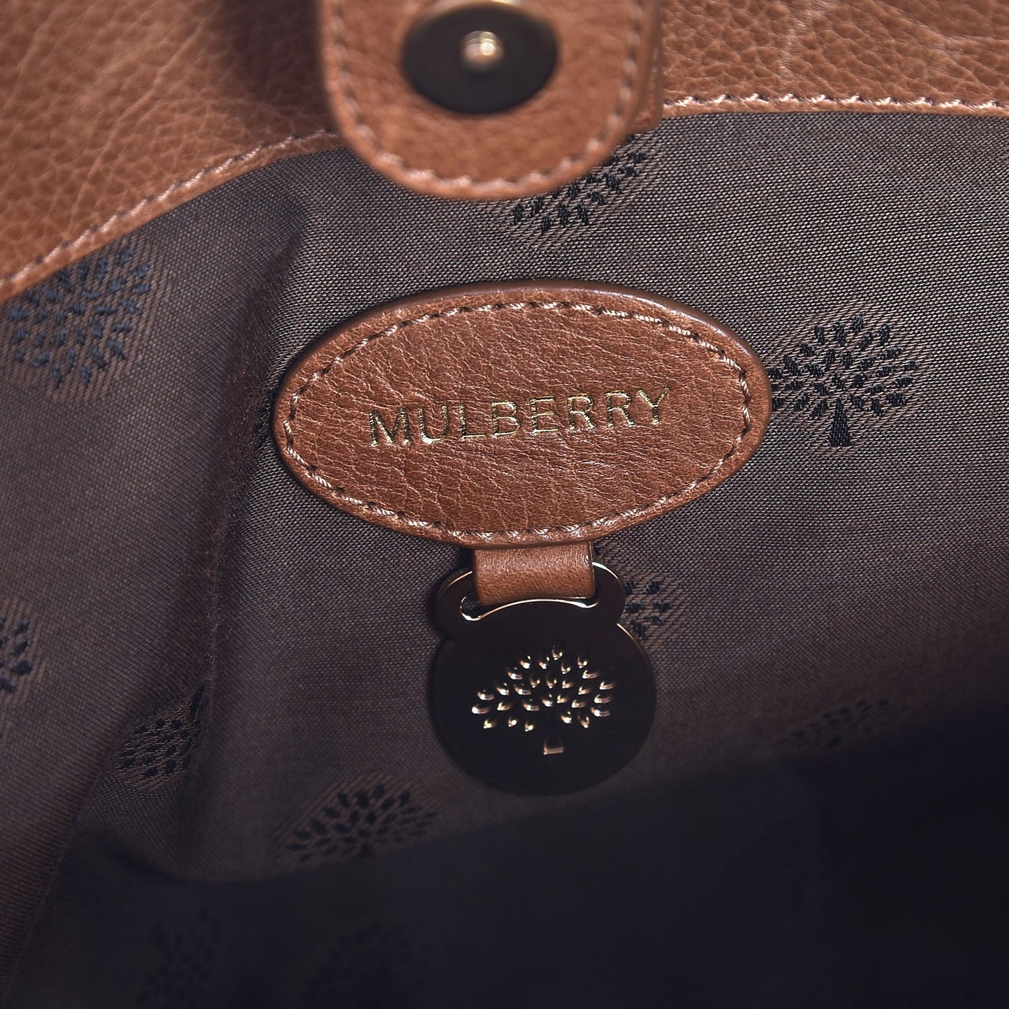 Classic Grain Small Bayswater Double Zip Tote Oak