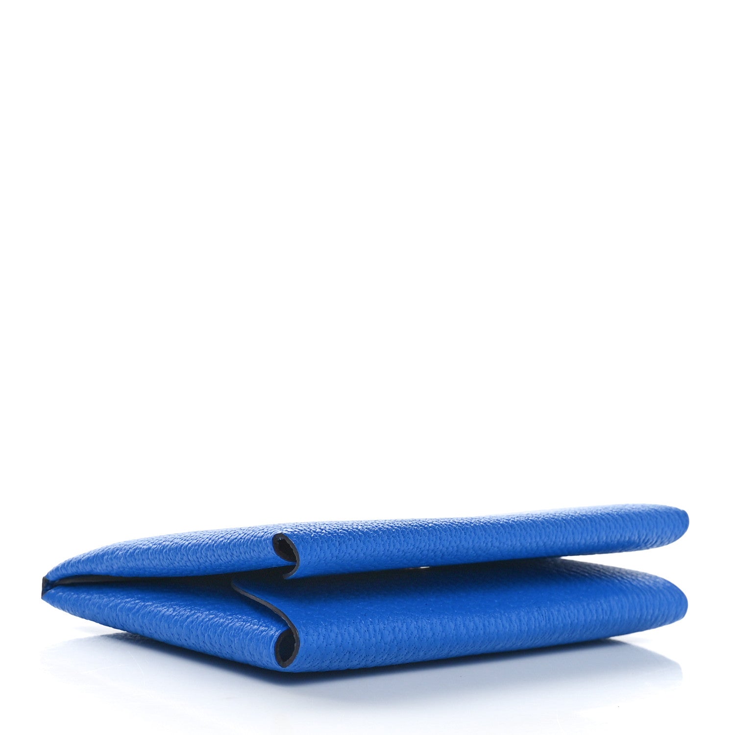 Hermes Chevre Mysore Calvi Duo Card Case Bleu Hydra 4 of 9