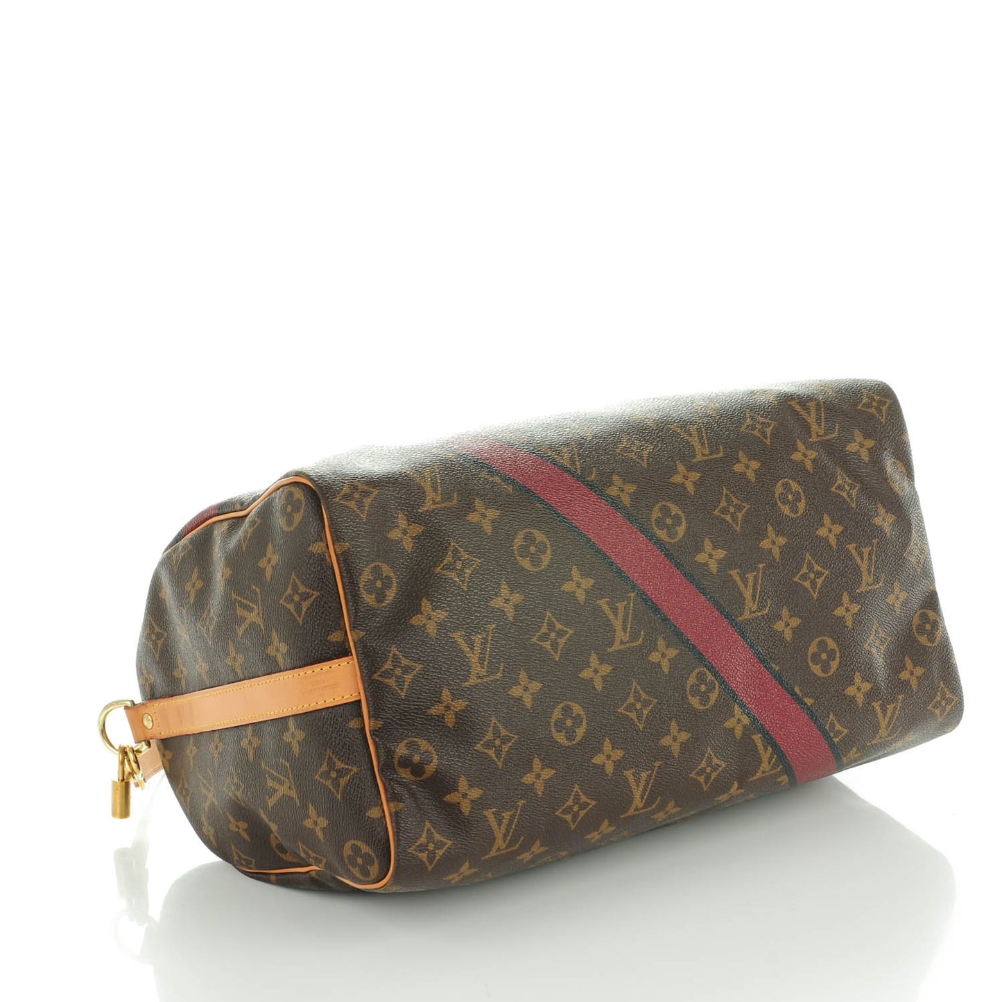 Monogram My LV Heritage Speedy Bandouliere 35 Bordeaux Black
