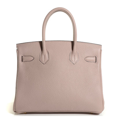 Hermes Taurillon Clemence Birkin 30 Glycine 4 of 23
