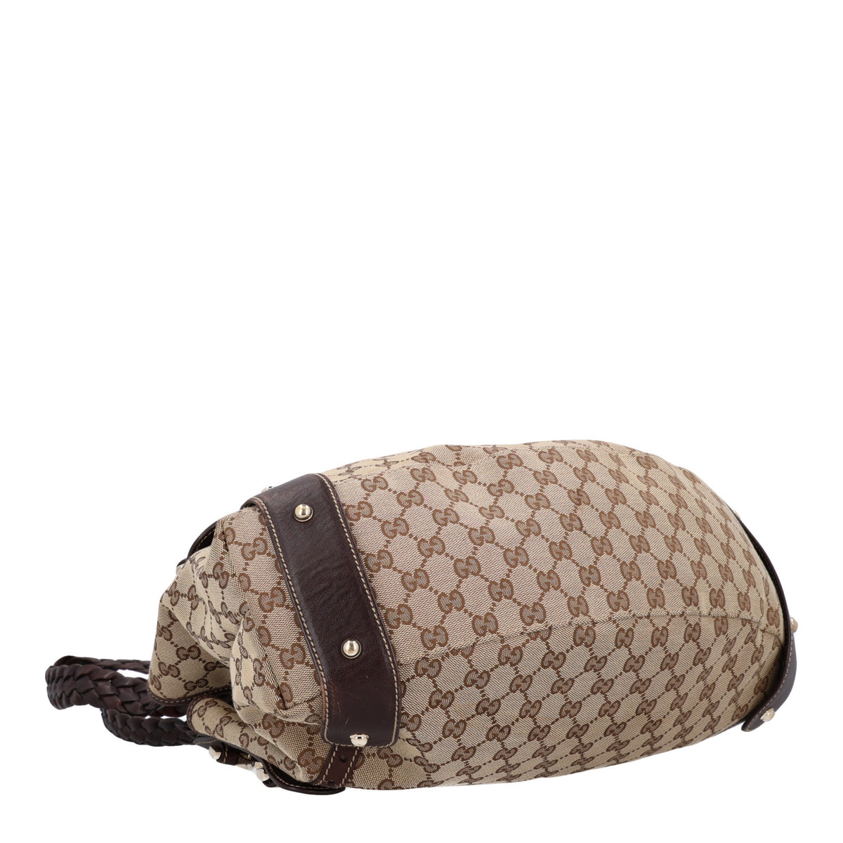 Monogram Medium Pelham Shoulder Bag Dark Brown