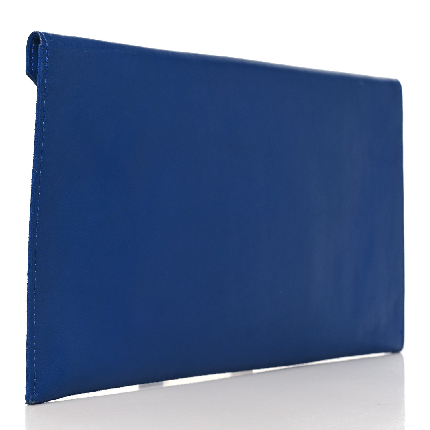 Jimmy Choo Calfskin Suede Rosetta Envelope Clutch Aegean 3 of 11