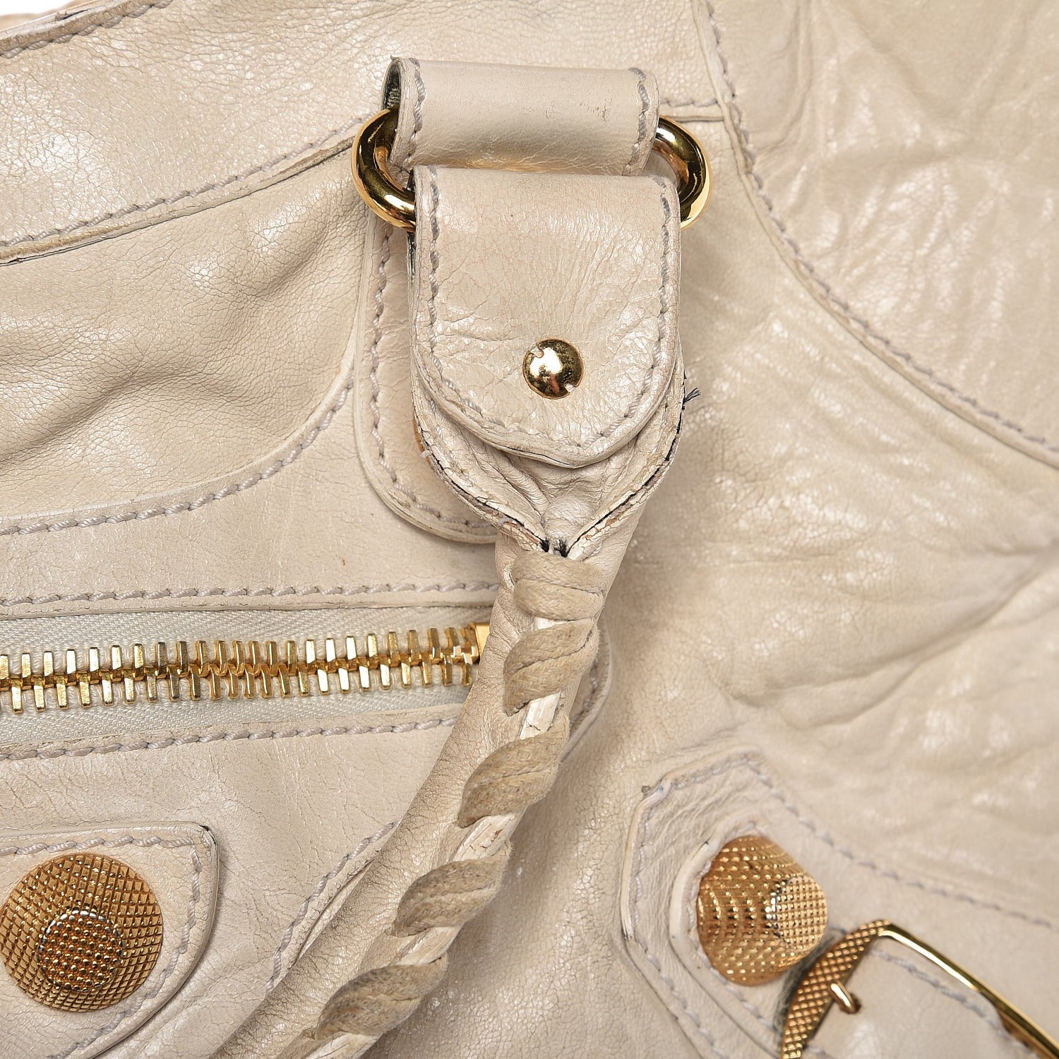 Balenciaga Chevre Giant 21 Gold Hardware Part Time Natural 14 of 16