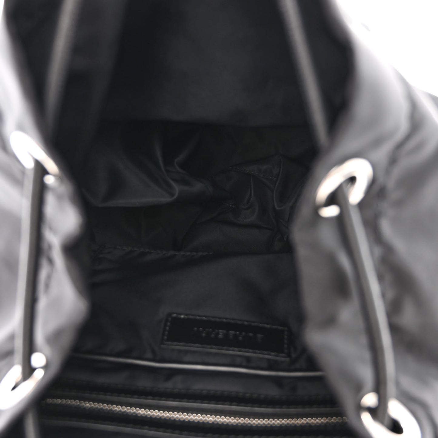Nylon Logo Print Small Rucksack Backpack