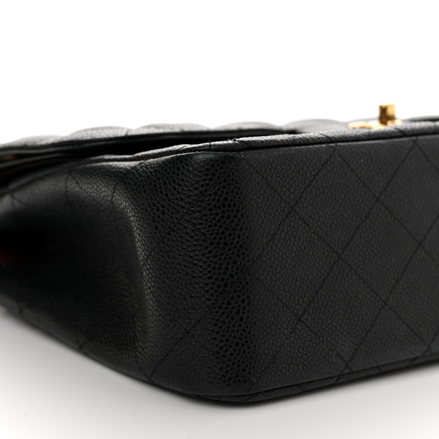 Chanel Caviar Quilted Jumbo Double Flap Black 6 of 15