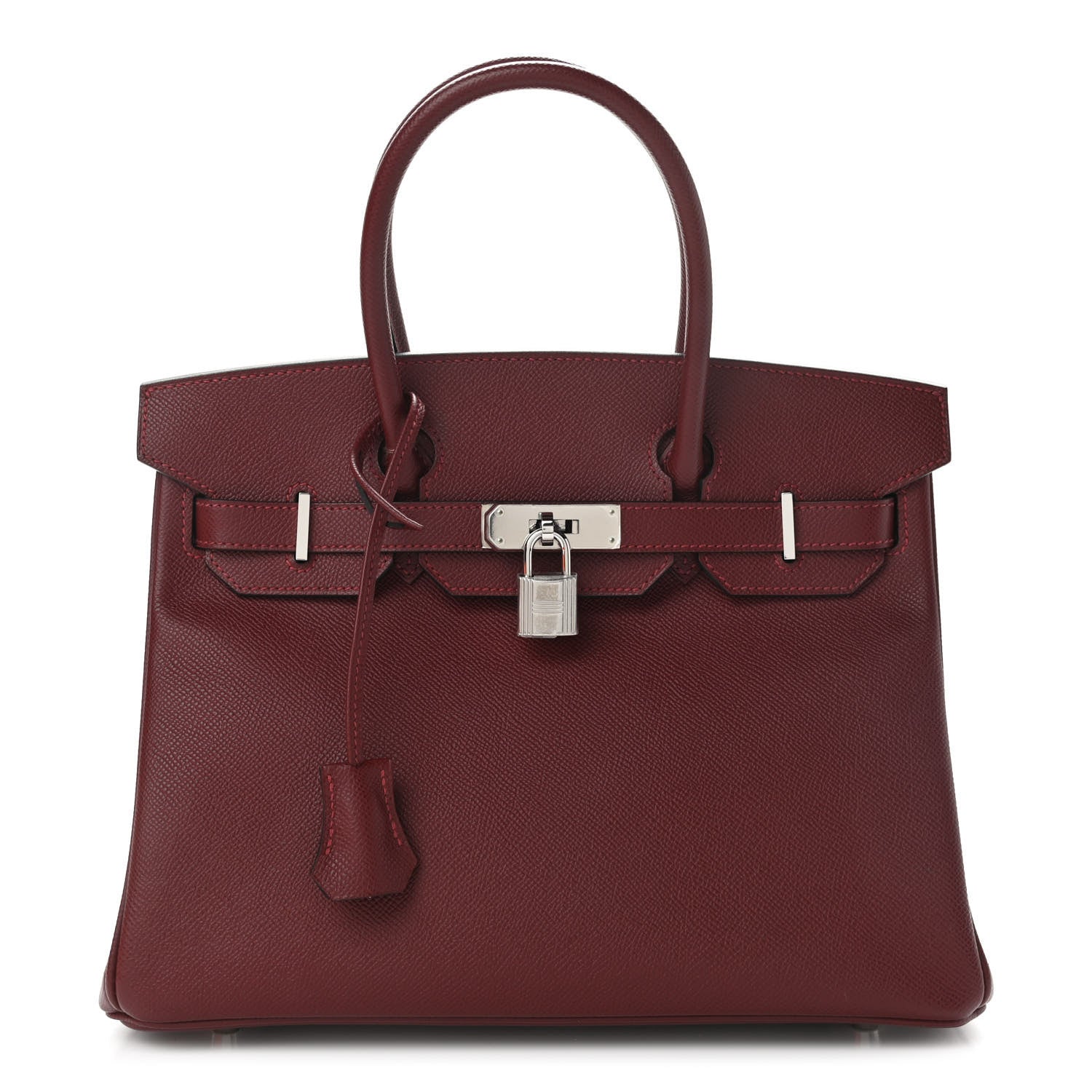 Hermes Epsom Birkin 30 Rouge H 1 of 11