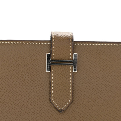 Hermes Epsom Bearn Gusset Wallet Etoupe 11 of 11