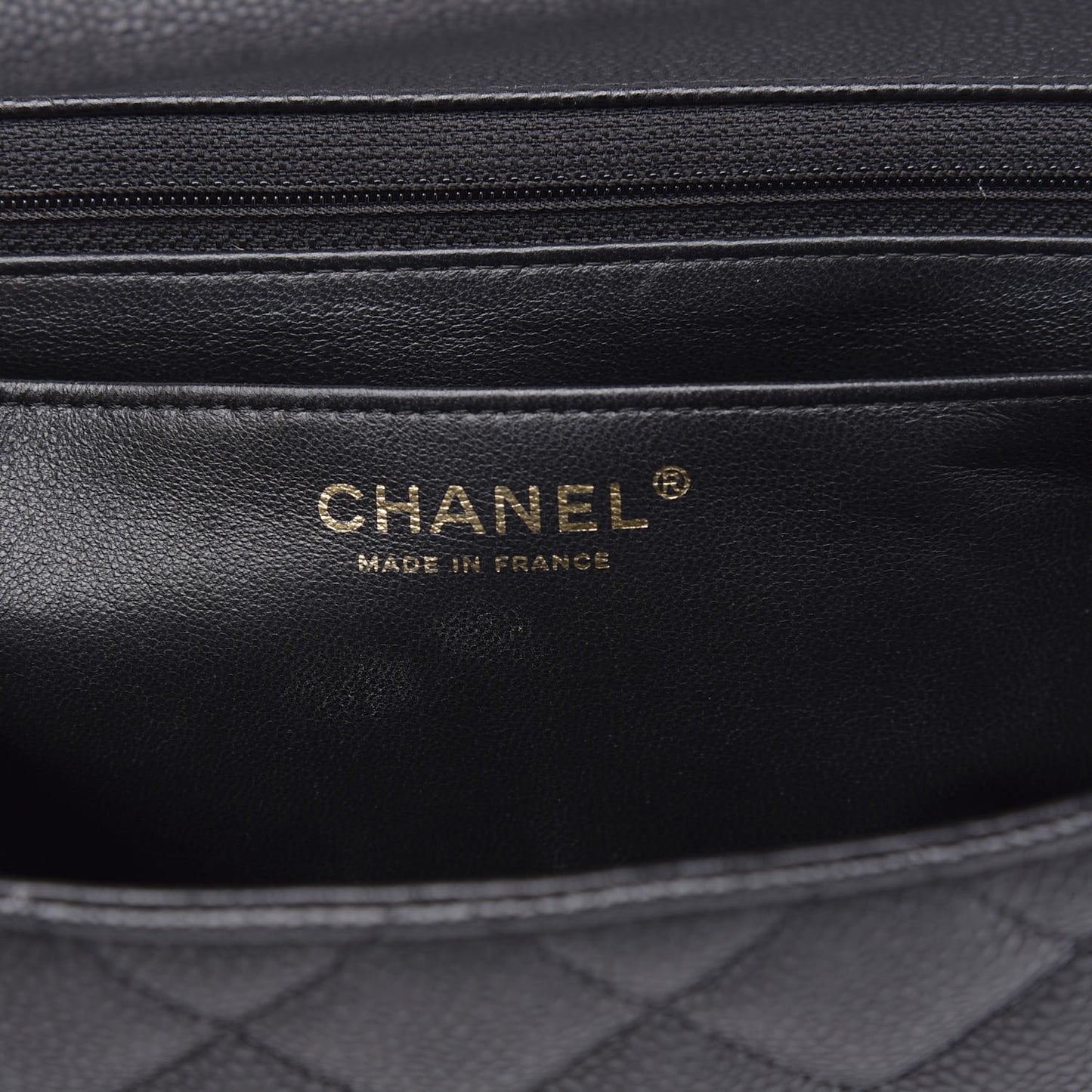 Caviar Quilted Maxi Single Flap Black