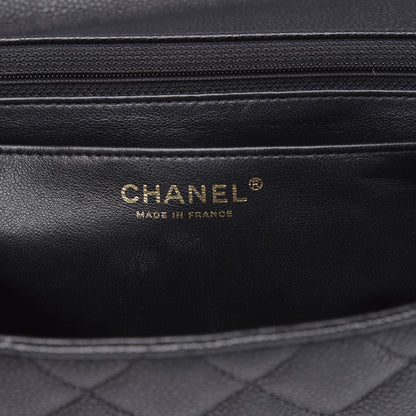 Chanel Caviar Quilted Maxi Single Flap Black 6 of 16