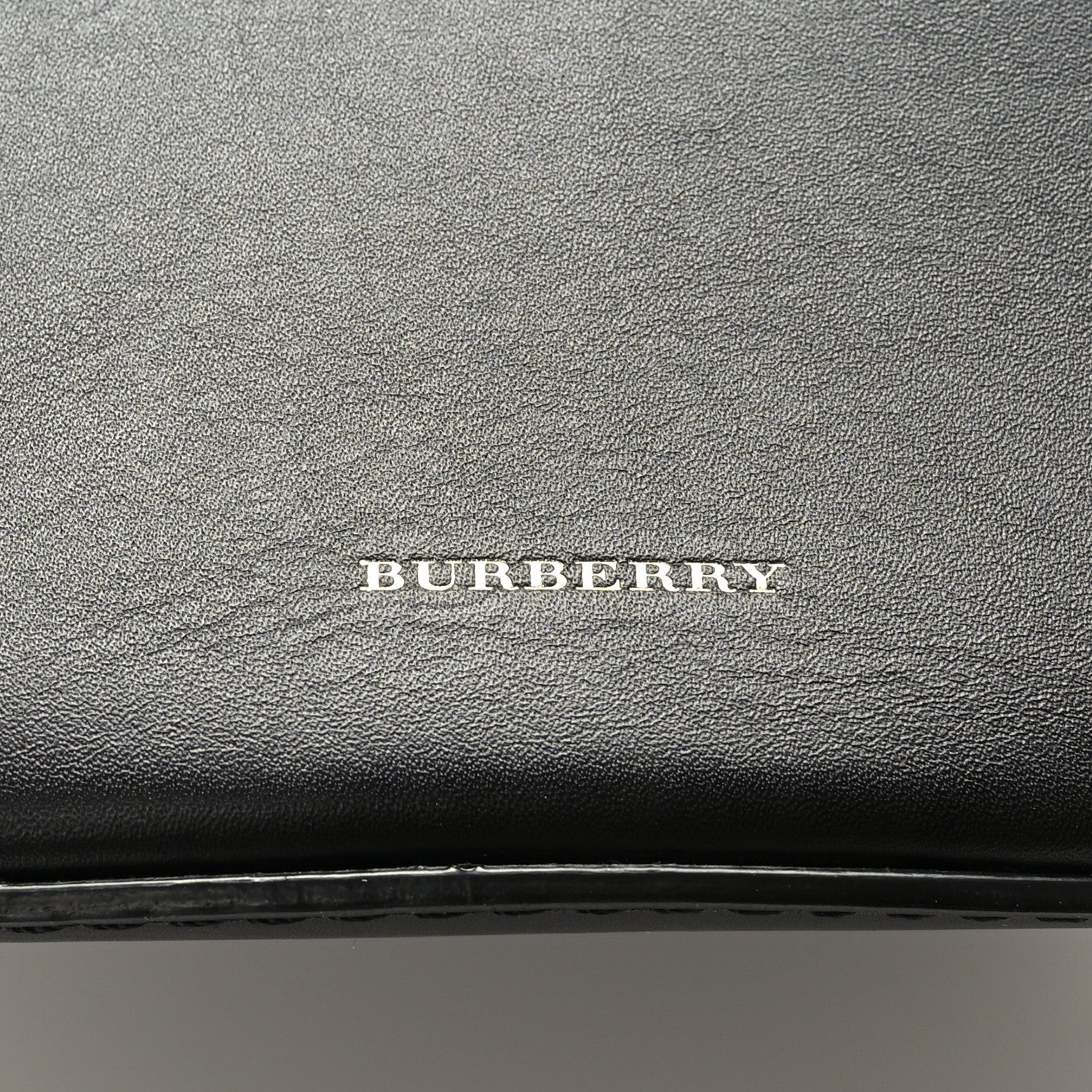 Burberry Supple Calfskin Medium Bucket Bag Black 7 of 9