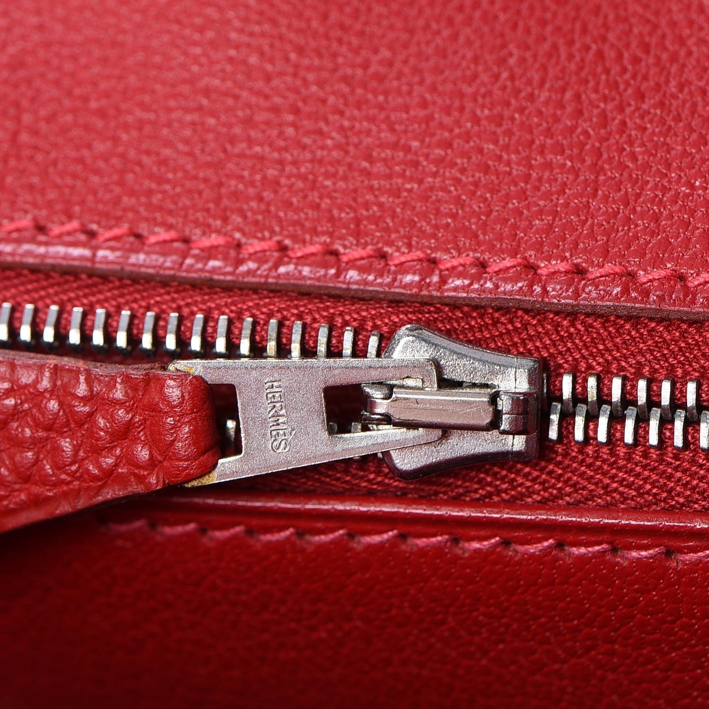 Togo Birkin 35 Rouge Casaque