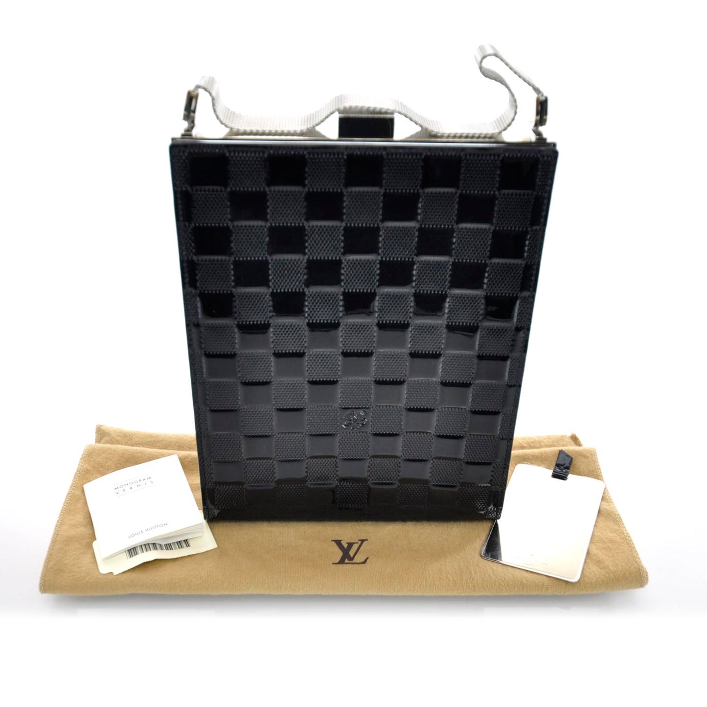 Damier Vernis Ange GM Black