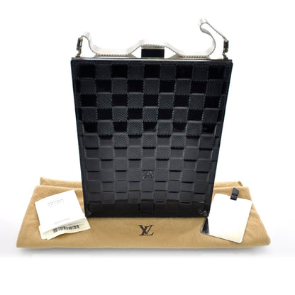 Louis Vuitton Damier Vernis Ange GM Black 3 of 9