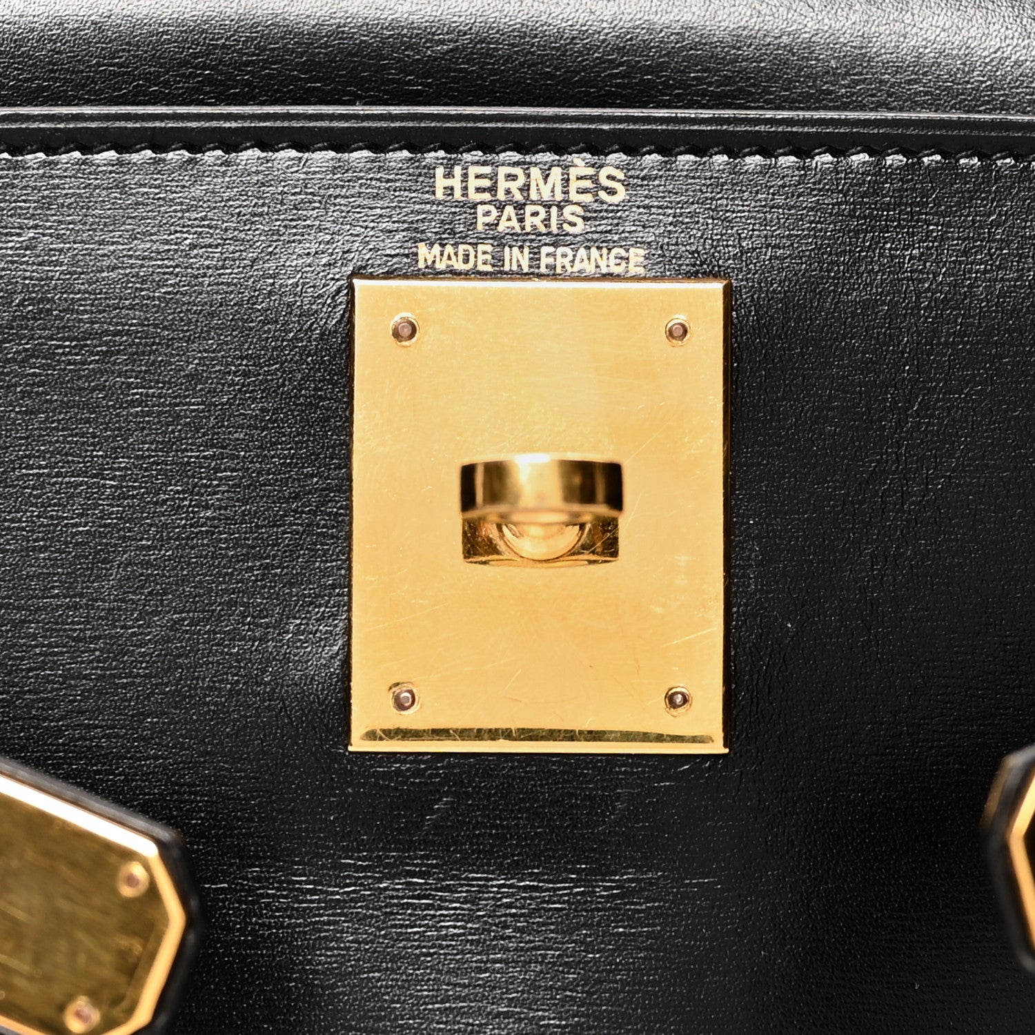 Hermes Box Kelly Retourne 28 Black 5 of 12