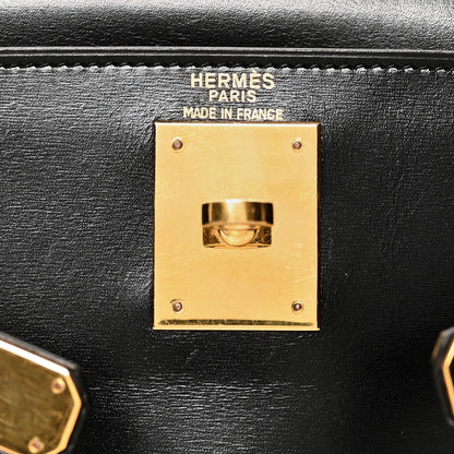 Hermes Box Kelly Retourne 28 Black 5 of 12