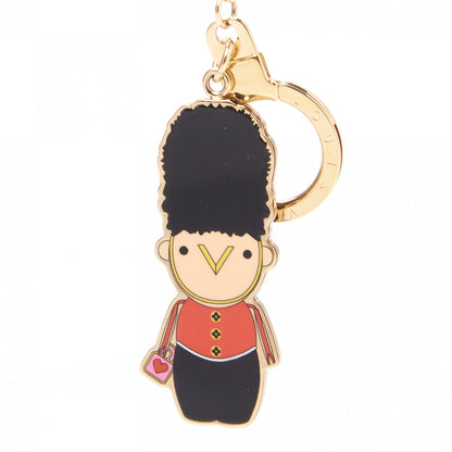 Louis Vuitton Monogram Gaston & Vivienne Best Friend Bag Charm Key Holder Gold 3 of 7