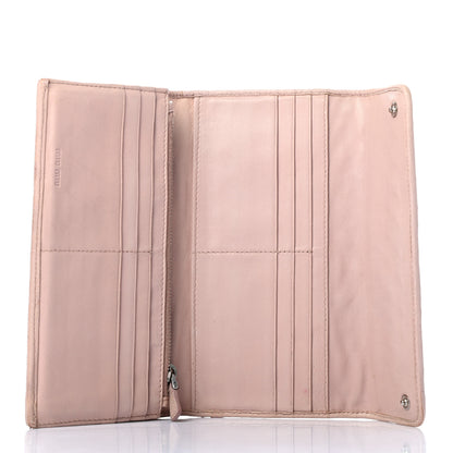 Miu Miu Nappa Matelasse Flap Wallet Cammeo 5 of 10