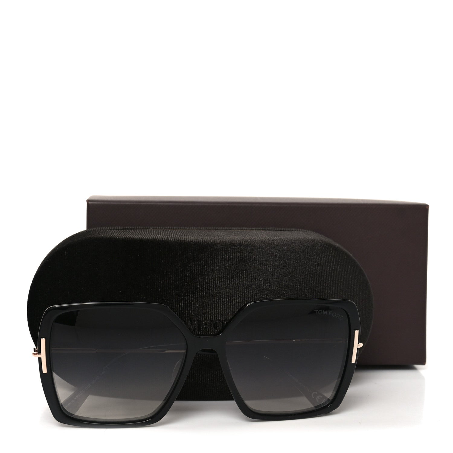 Tom Ford Polarized Joanna Sunglasses TF 1039 Black 7 of 7