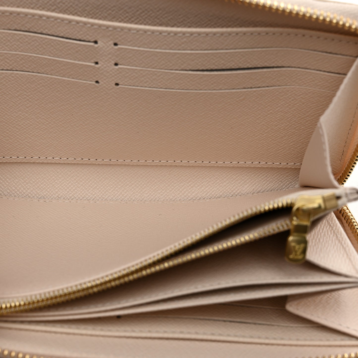 Damier Azur Nautical Zippy Wallet Gold