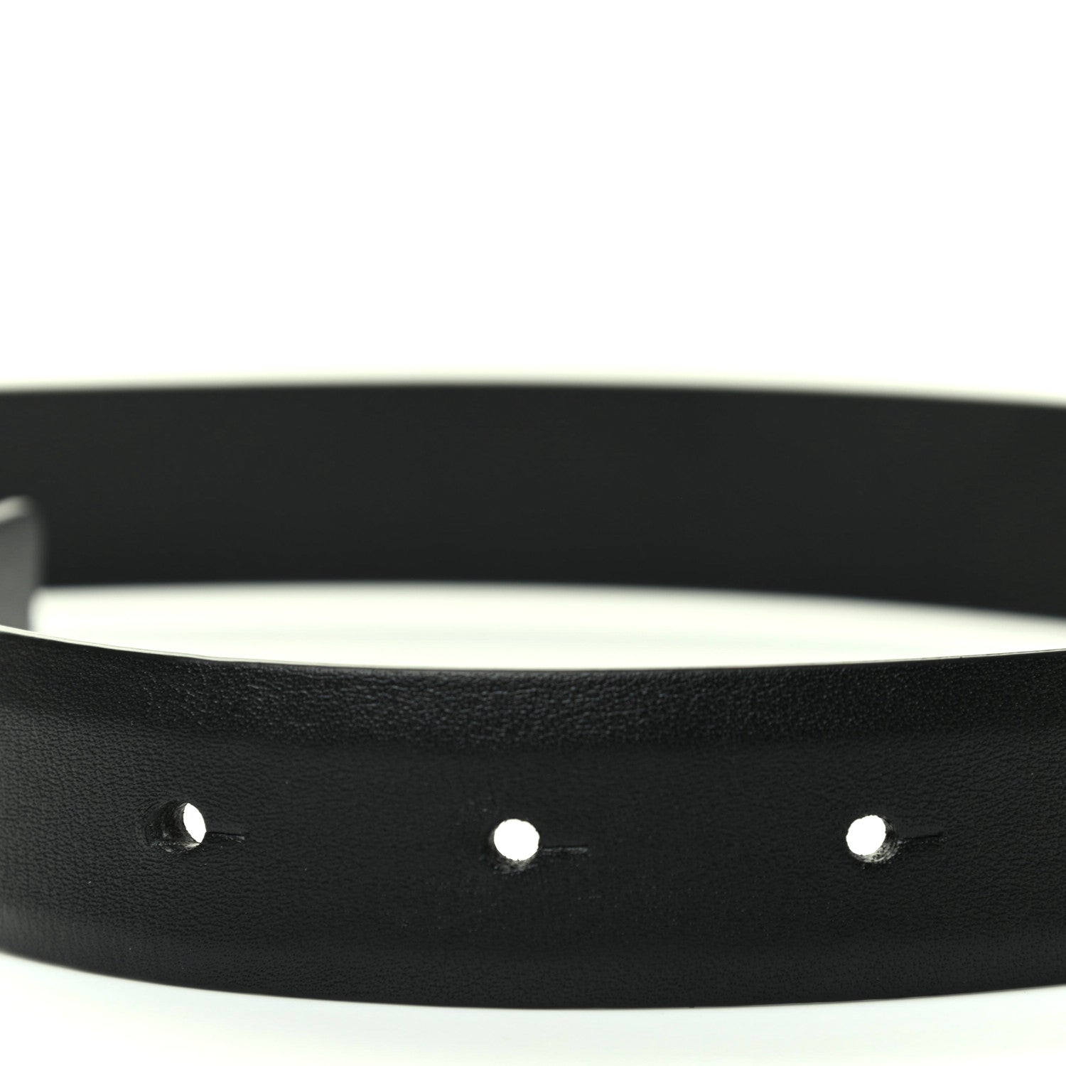 Chanel Calfskin Pearl Crystal Queen of France CC Belt 85 34 Black 6 of 7