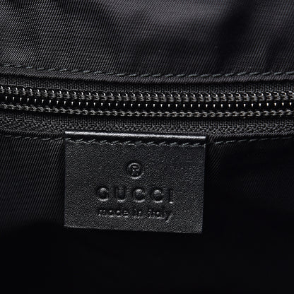 Gucci GG Supreme Monogram Web Messenger Bag Black 5 of 9