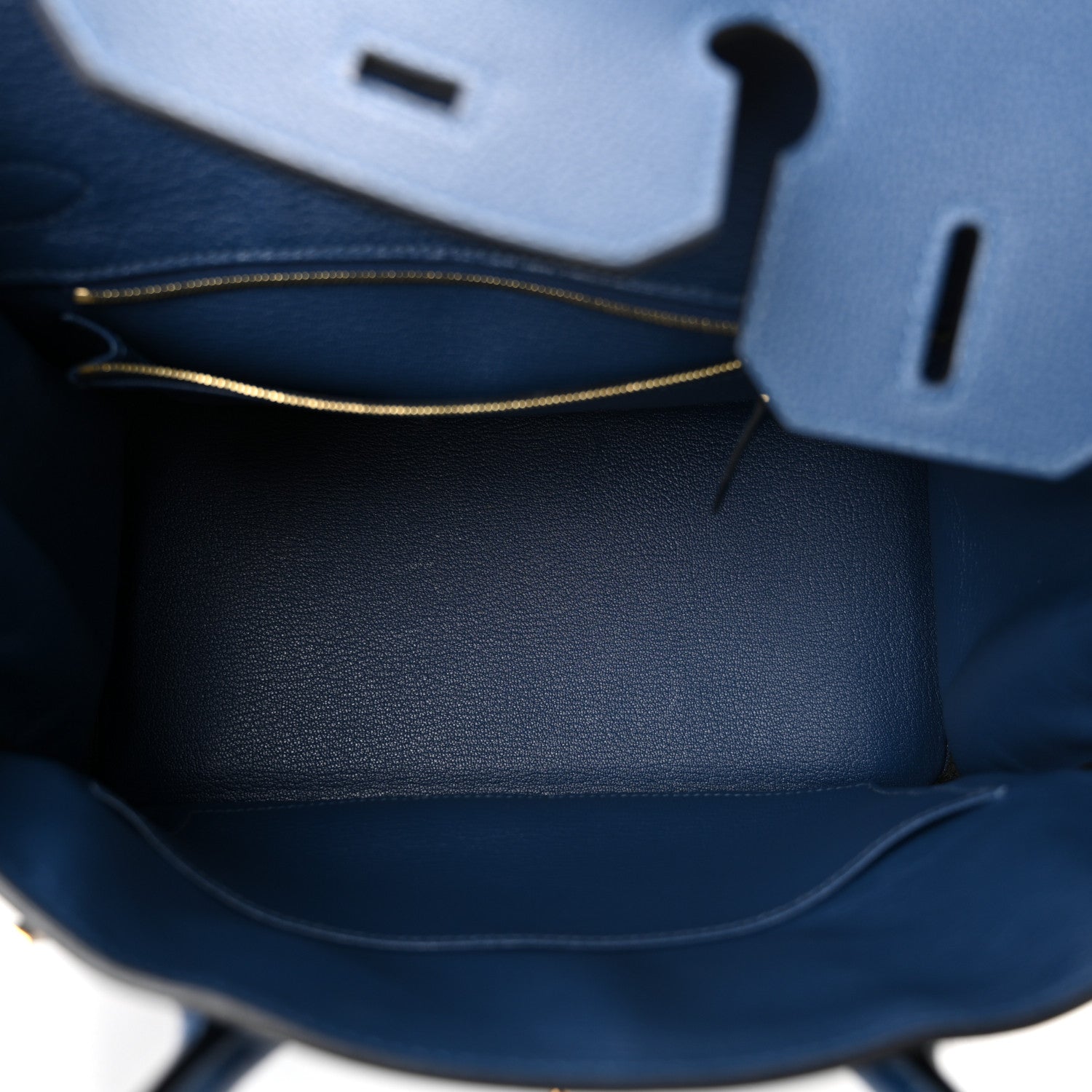 Hermes Taurillon Novillo Birkin 30 Deep Blue 5 of 12