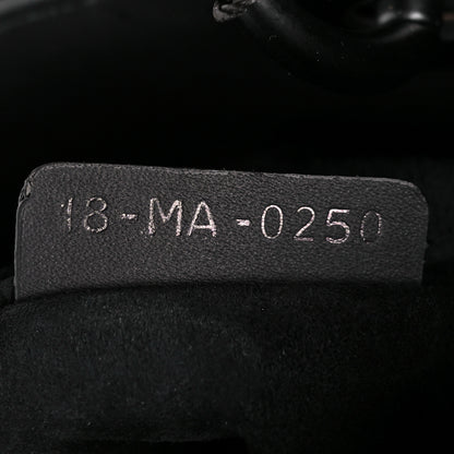 Christian Dior Ultra Matte Calfskin Cannage Small My ABCDior Lady Dior Black 7 of 11