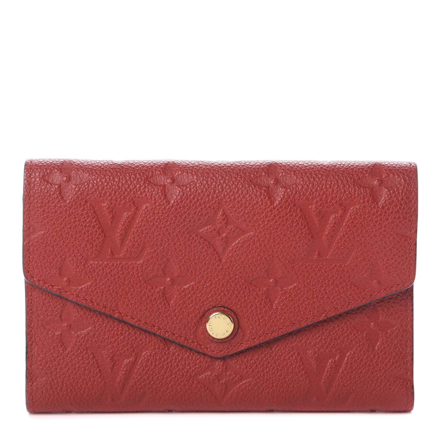 Louis Vuitton Empreinte Compact Curieuse Wallet Cherry 1 of 5