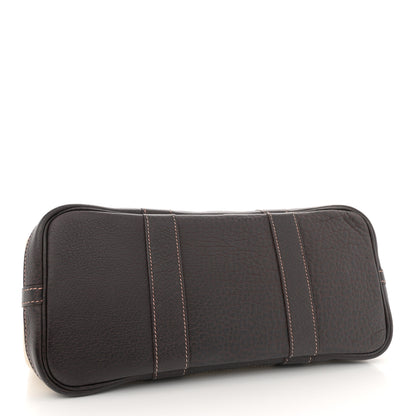 Hermes Buffle Skipper Toile Garden Party 30 TPM Marron Fonce 4 of 13