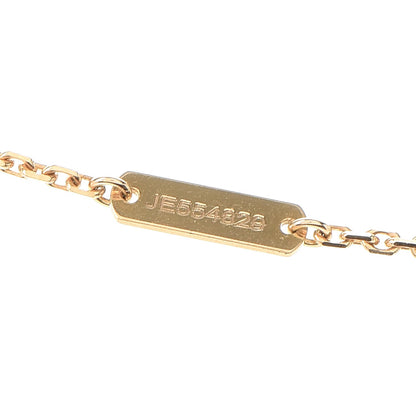 Van Cleef & Arpels 18K Yellow Gold Tiger Eye Vintage Alhambra Pendant Necklace 7 of 8
