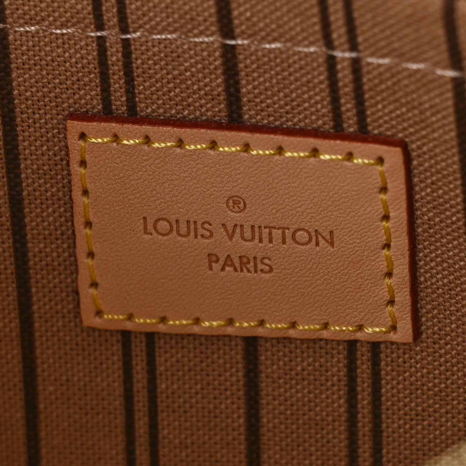 Louis Vuitton Monogram Neverfull MM GM Pochette 6 of 8