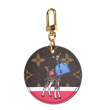 Louis Vuitton Monogram 2017 Christmas Animation Bag Charm Key Holder 1 of 4