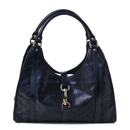 Gucci Imprime Monogram Joy Medium Shoulder Bag Navy 1 of 11