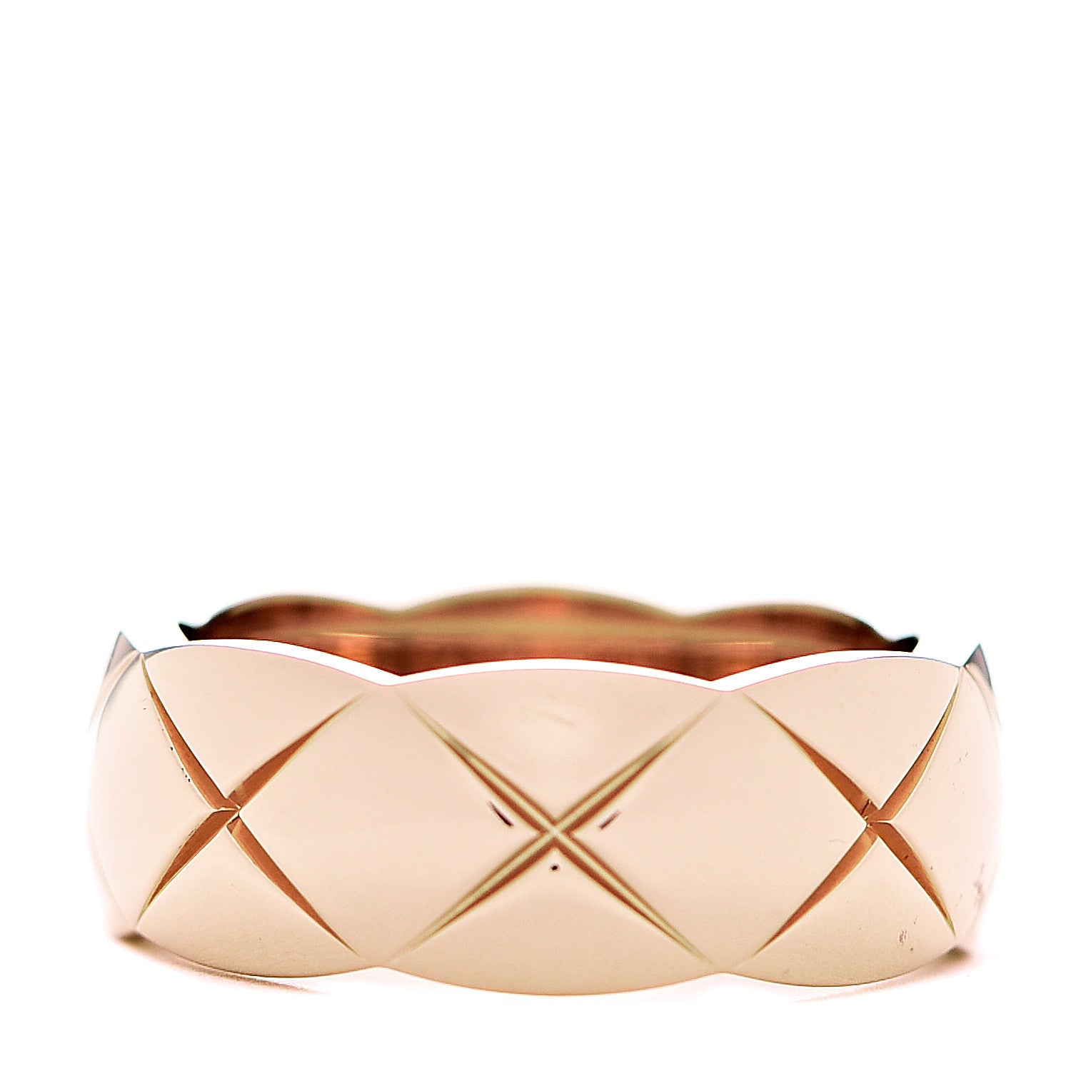 Chanel 18K Beige Gold Small Coco Crush Ring 47 4 2 of 6